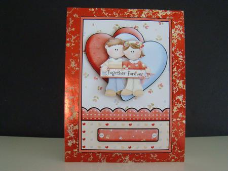 Together Forever Topper and Decoupage by Beverly Carmichael