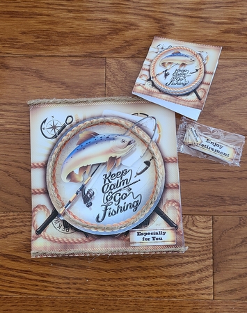 Male Card Fishing Themed Mini Kit by Beverly Johnston