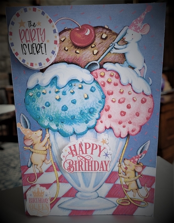Happy Birthday Stickers by Beverly Johnston