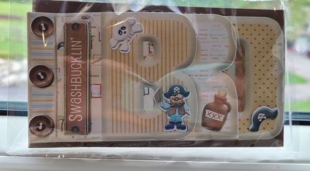 Swashbucklin' Bro Pirate Wordbook Sheet by Beverly Johnston