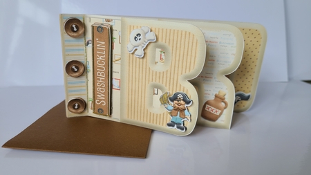 Swashbucklin' Bro Pirate Wordbook Sheet by Beverly Johnston