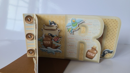 Swashbucklin' Bro Pirate Wordbook Sheet by Beverly Johnston