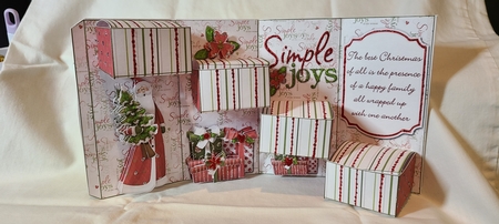 Simple Joys of Christmas Keepsake Treasure Box Card Kit by Beverly Johnston