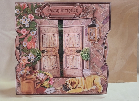 3D Room with a View - Secret Garden by Beverly Johnston