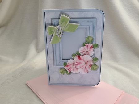 Pop-out Frame Cards - SWEET PINK by Beverly Johnston