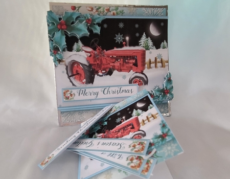 The Snow Covered Tractor by Beverly Johnston