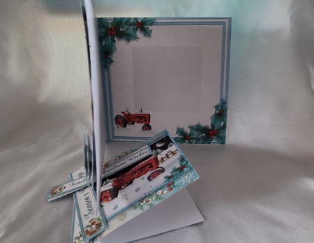 The Snow Covered Tractor by Beverly Johnston