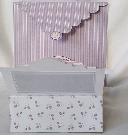 Flower Shoppe 3D Decoupage Stepper Card Kit with Envelope by Beverly Johnston