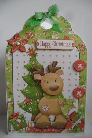 Christmas Reindeer - Making Spirits Bright by Beverly Smith
