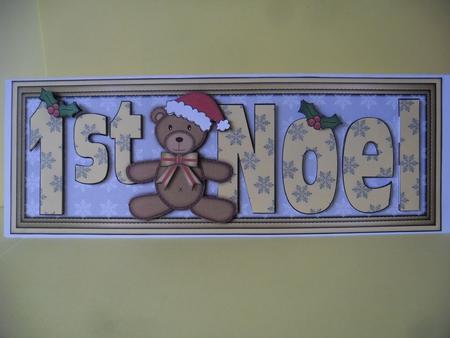 1st Noel Large Dl in Yellow Shades by Beverly Smith