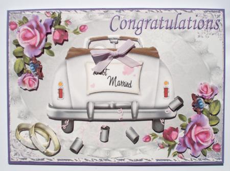White Car Wedding by Beverly Smith