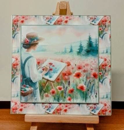 poppies art by BILLYBOB M 