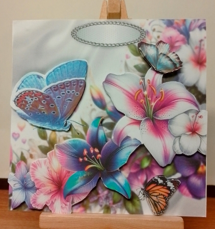 butterflies and flowers by BILLYBOB M 