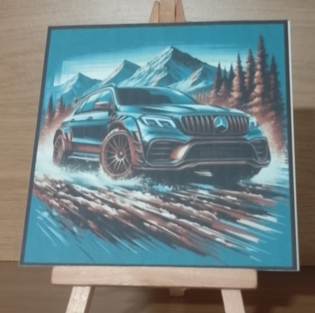 Birthday Male Car Offroad Quick Card 3 by BILLYBOB M 