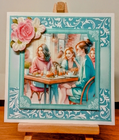 Ladies Who Lunch - 6x6 2 by BILLYBOB M 