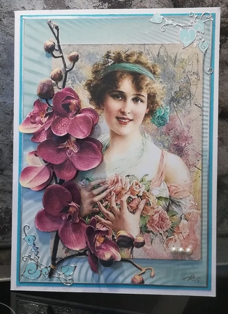 Vintage Girl by Bodil Lundahl