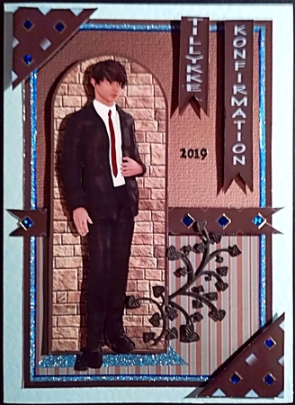 Teen Boy 22 in a Suit by Bodil Lundahl