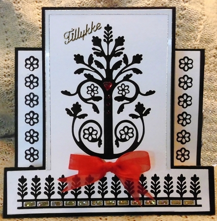 French Inspired Wrought Iron Border 2 by Bodil Lundahl