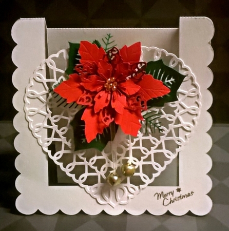 Lattice Heart Embellishments by Bodil Lundahl