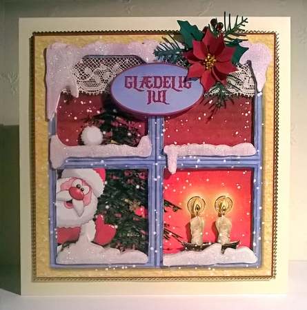 Christmas Window by Bodil Lundahl