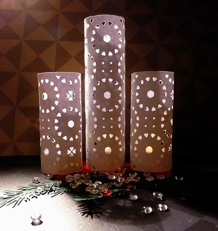 Tea Light and mats by Bodil Lundahl