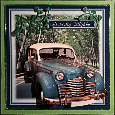 Enjoying my vintage car by Bodil Lundahl