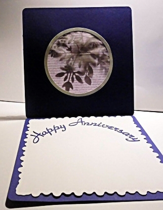Multi Framed Anniversary Card by Bodil Lundahl