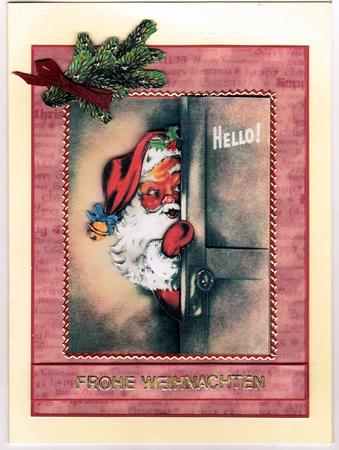 Santa Says Hello! by Bodil Lundahl