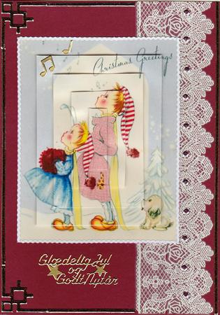 A Christmas Song Pyramage by Bodil Lundahl