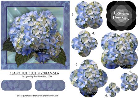 Layered Petals Stacker Template - Cu4cu by Bodil Lundahl