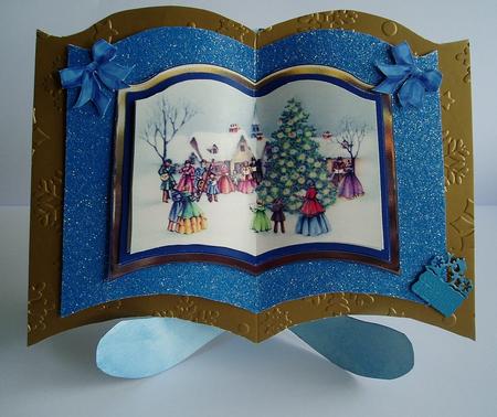 Village Carol Singers by Brenda Hopkins