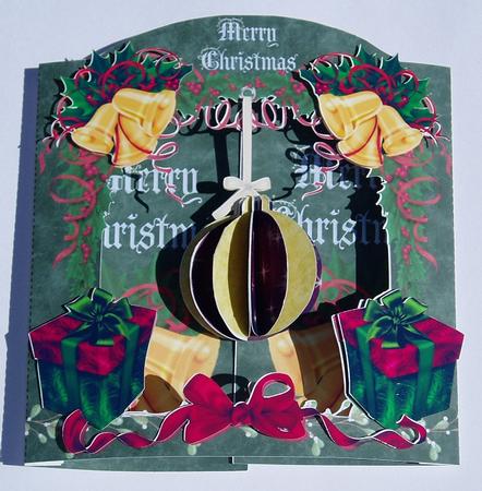 Christmas Bauble Toppers by Brenda Hopkins