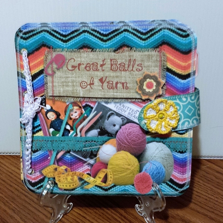 Great Balls of Yarn Ultimate Organiser/Journal Diary by Brenda L Carmichael