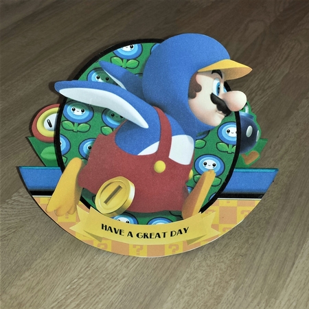 Rocker Fun Card Mario Kit  3 by Brenda L Carmichael