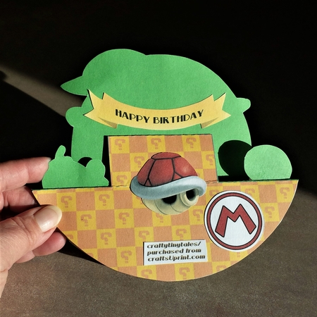 Rocker Fun Card Mario Kit  3 by Brenda L Carmichael