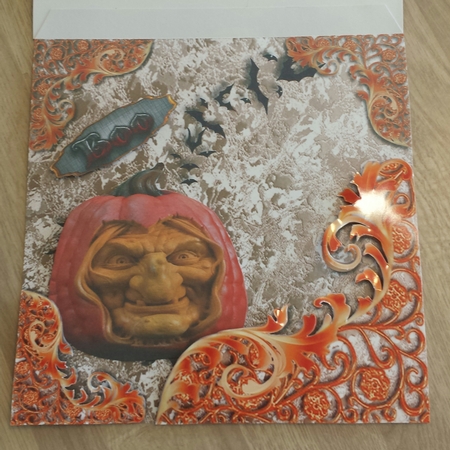 A Mean Halloween - Spooky tree by Brenda L Carmichael