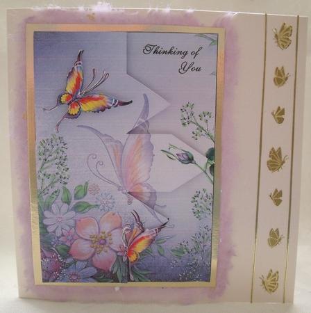 Butterfly Layer Card 2 by Brenda Meade