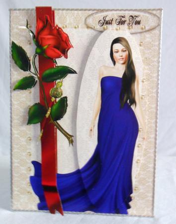 Lady in Blue by Brenda Needham