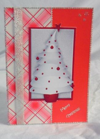 Well Plaid Christmas Paper 11 by Brenda Needham