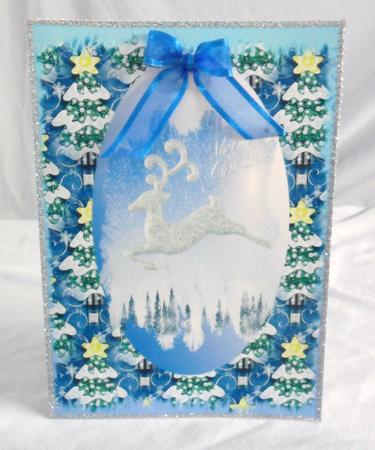 Oh Christmas Tree Background by Brenda Needham