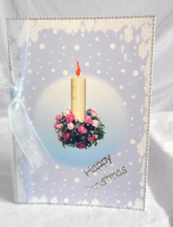 Festive Candles by Brenda Needham