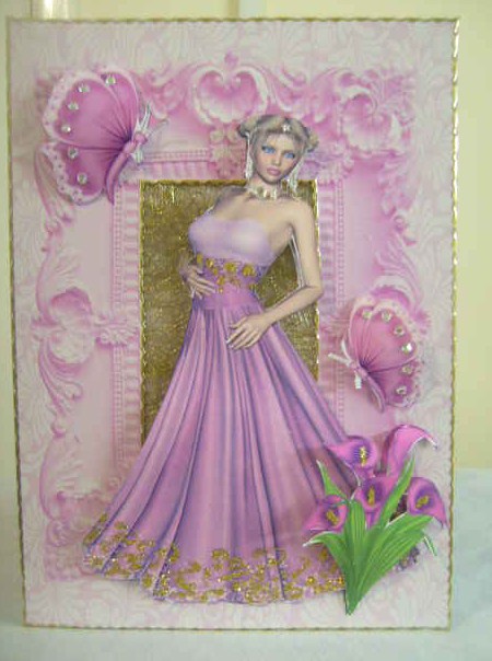 Elegant in Rose Pink by Brenda Needham