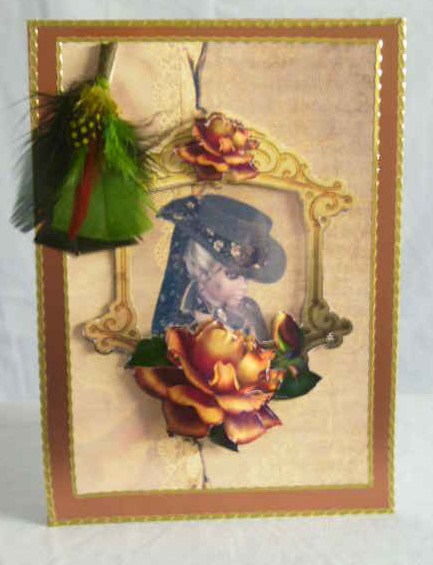 Flame Rose Beauty by Brenda Needham