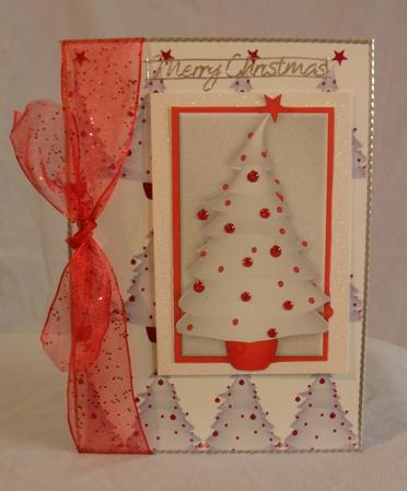 Oh Christmas Tree Background by Brenda Needham