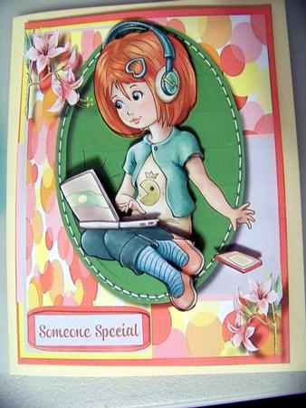 A Girl Just Gotta Have a Laptop and I Pad  by Brenda Sadler