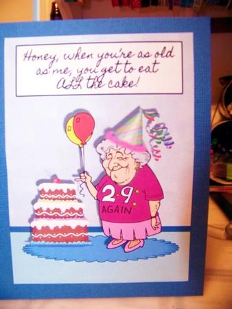 29 - again? Humourous Birthday Card by Brenda Sadler