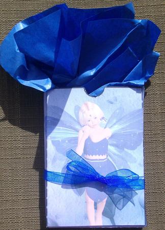 Iris Fairy Gift Box by Brenda Schetnan