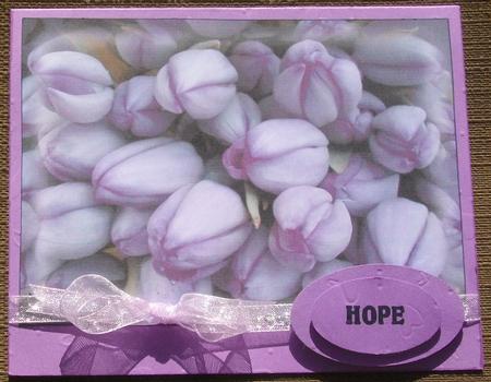 Lemon Tulips Vellum or Insert by Brenda Schetnan