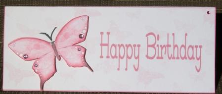 Birthday Butterfly by Brenda Schetnan
