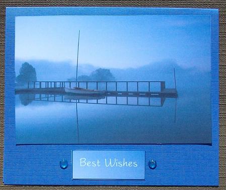 Misty Dawn Quick Card by Brenda Schetnan